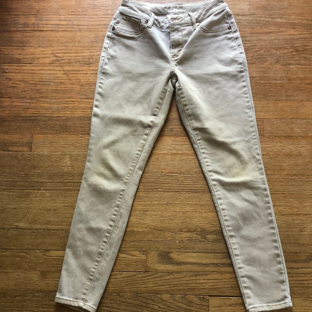 Maurices Skinny Pants Tan-small